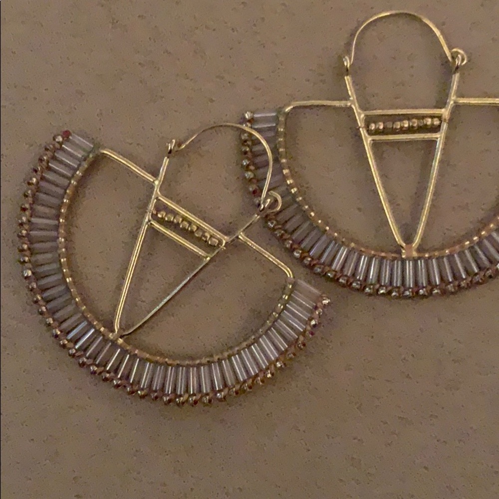 Boho chic hoops - Picture 3 of 4